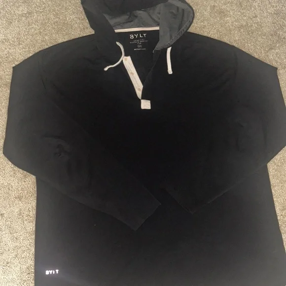 BYLT Drop-Cut LUX Hooded Henley Size XXL - Picture 5 of 5